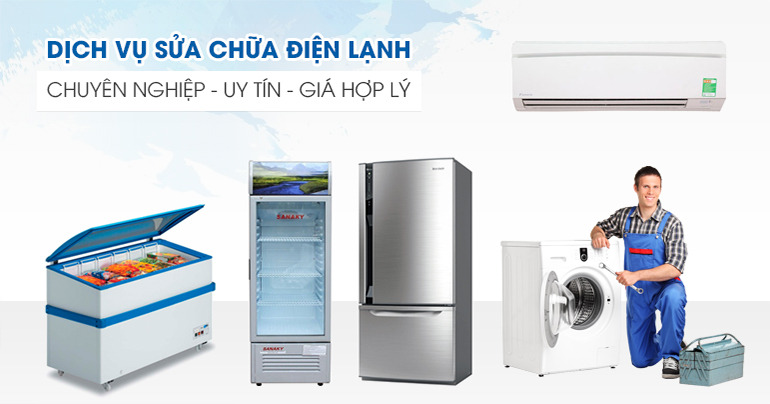 Điện lạnh Ngân Trình có đội ngũ kỹ thuật viên điện lạnh chất lượng hàng đầu