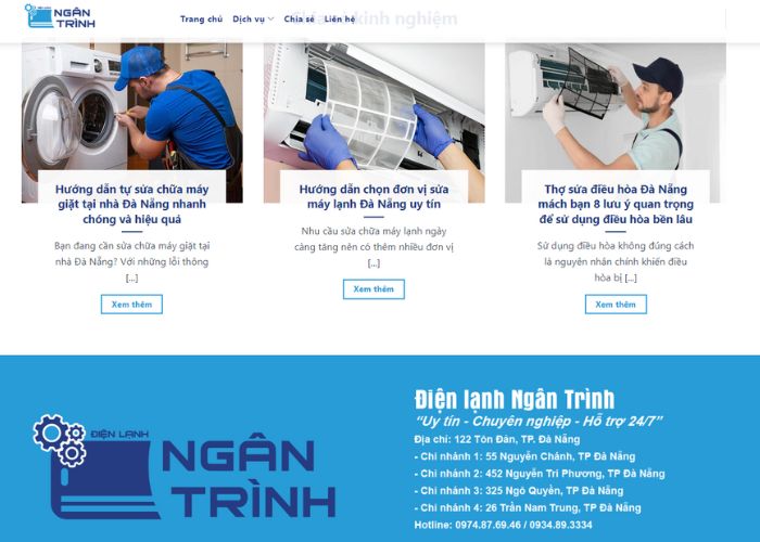 Truy cập website của Điện lạnh Ngân Trình để cập nhật thêm nhiều thông tin hữu ích khác