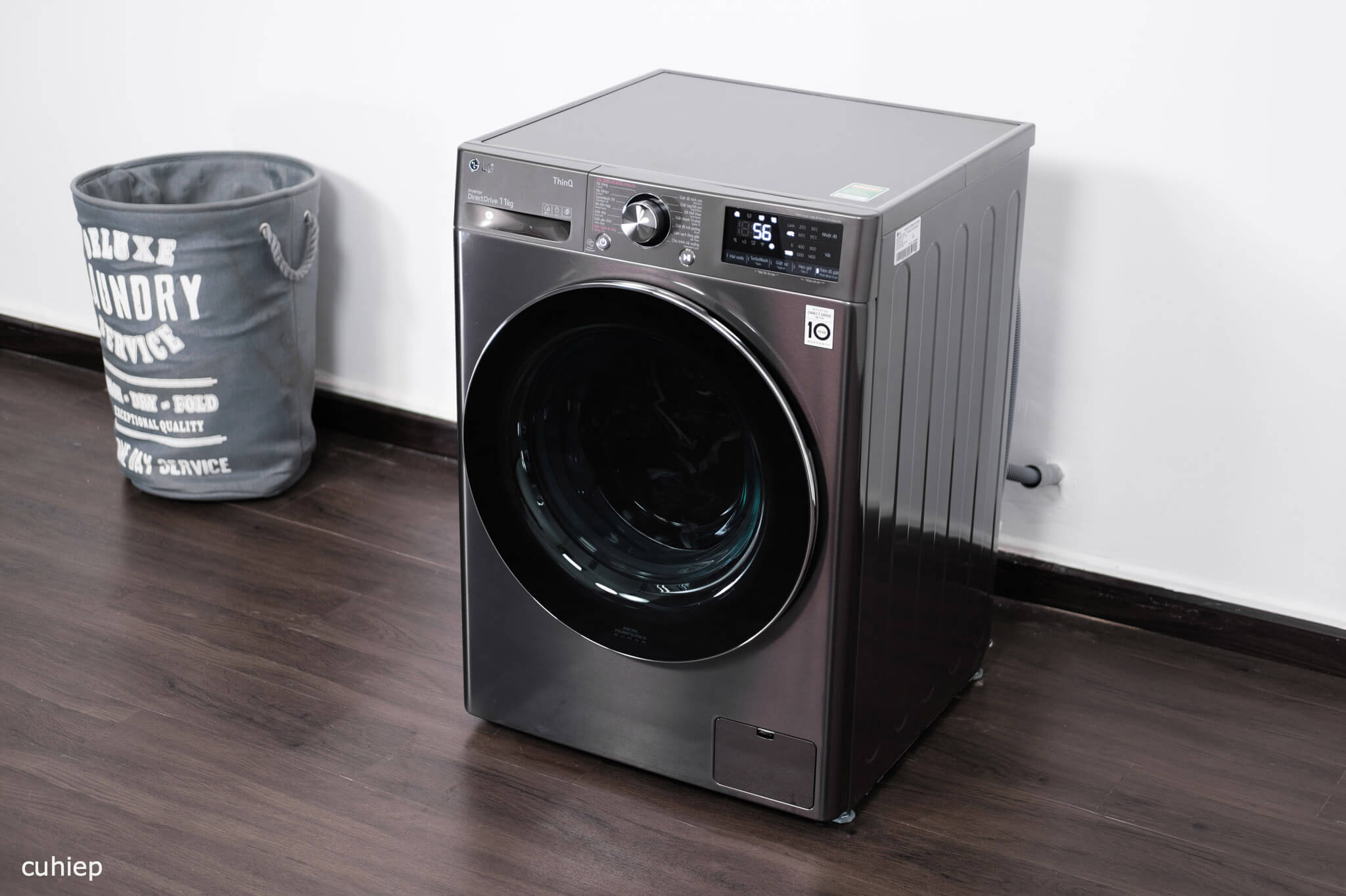 Vệ sinh bộ lọc máy giặt LG